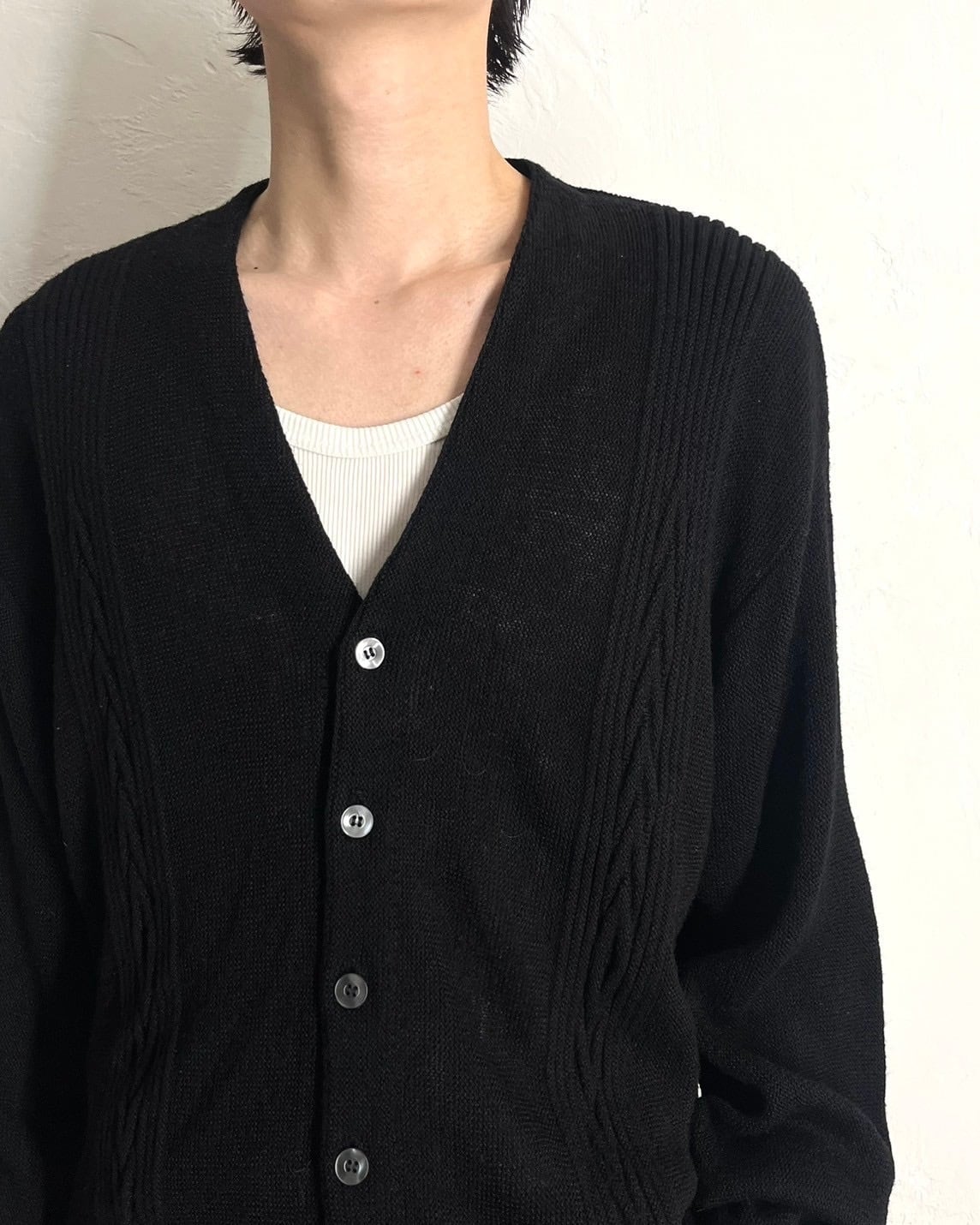 70s Sears Design Acrylic Knit Cardigan | VOLAR