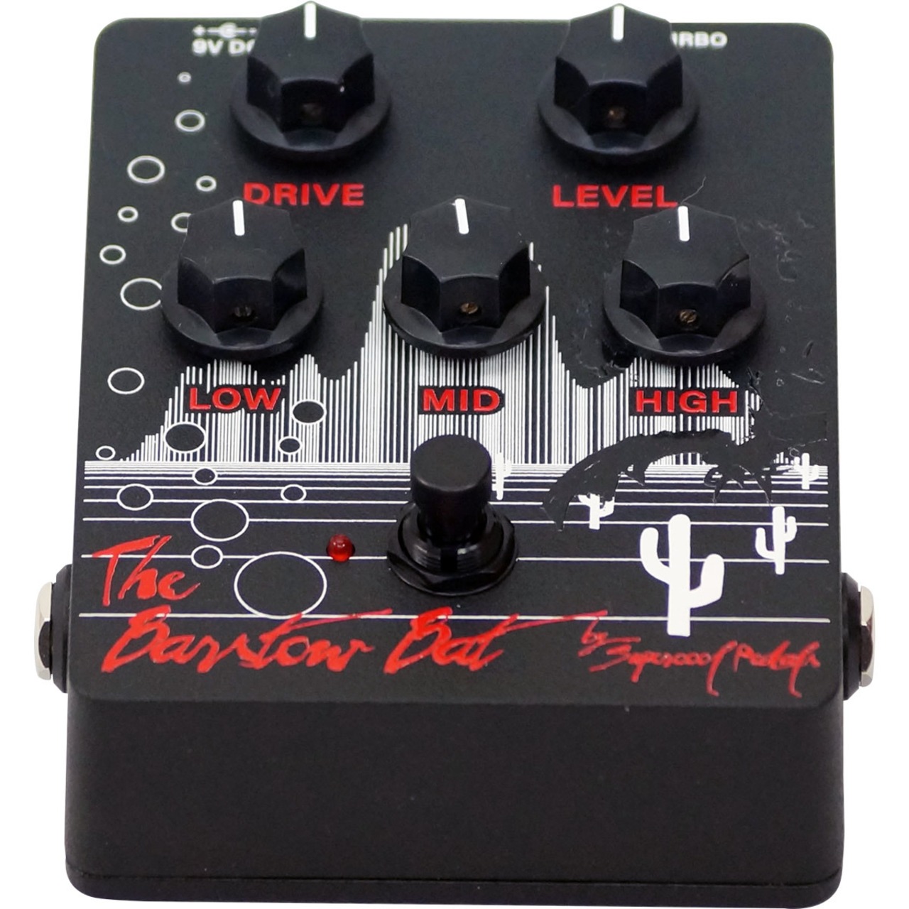 Supercool Pedals The Barstow Bat "Limited Edition BLACK Version"