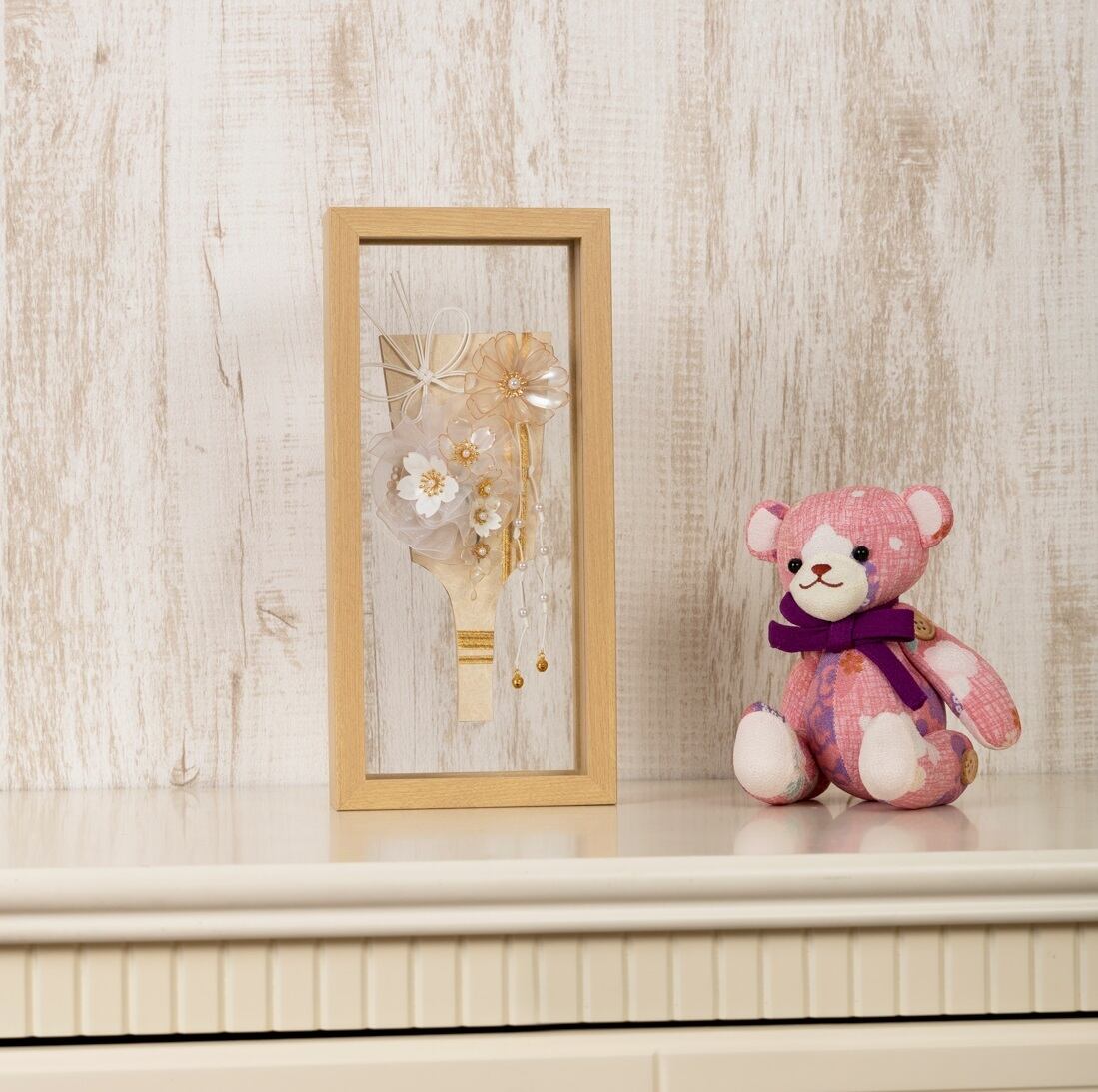 シュタイフ　HINA ひな　テディベア　羽子板つき シュタイフHINA ひなテディベア羽子板つき