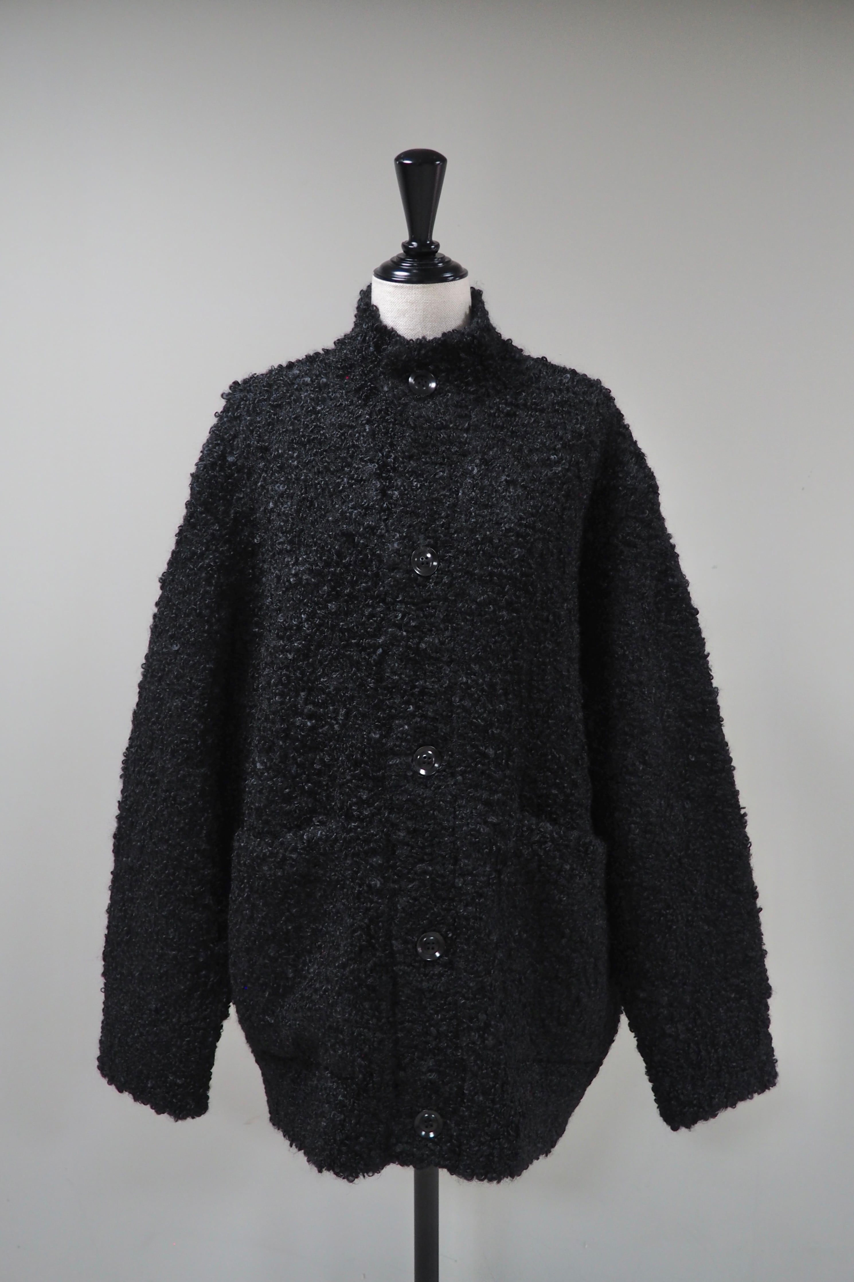 【kota gushiken】Massive Mohair Cardigan -Black-
