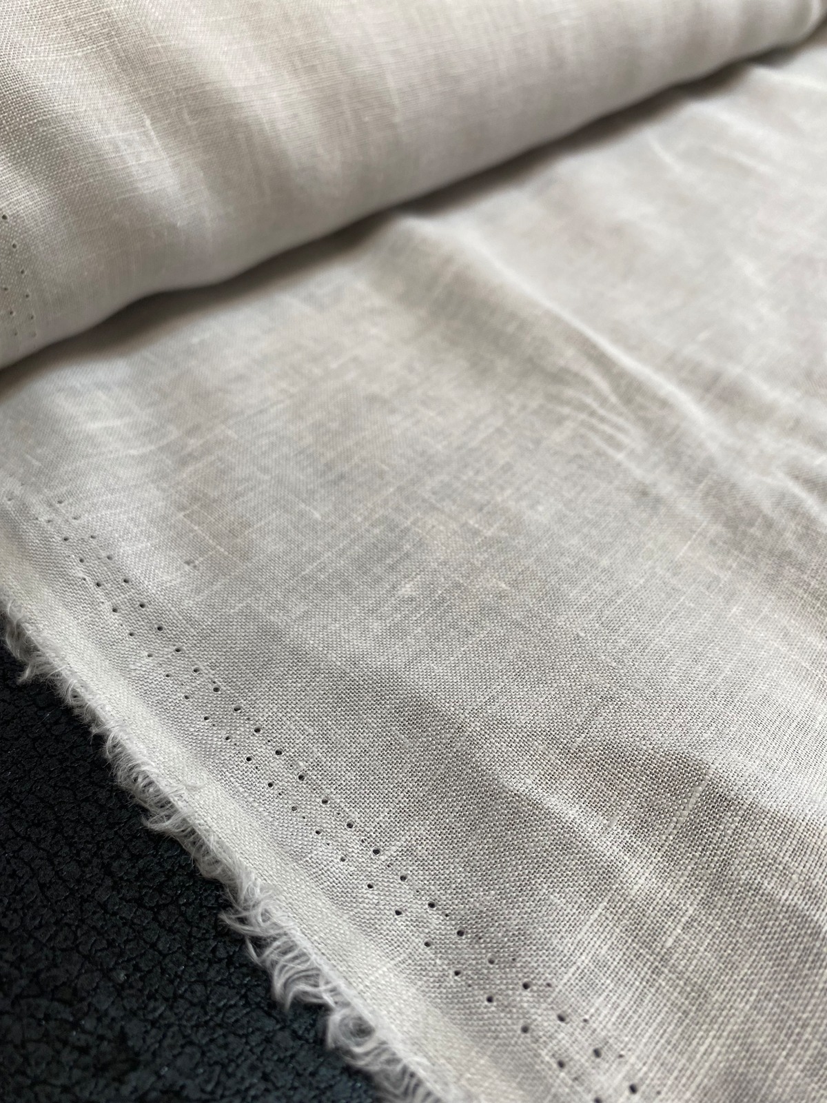140×2m 60番手 リネン シルバーグレー リネン 生地 | Y.s accessory