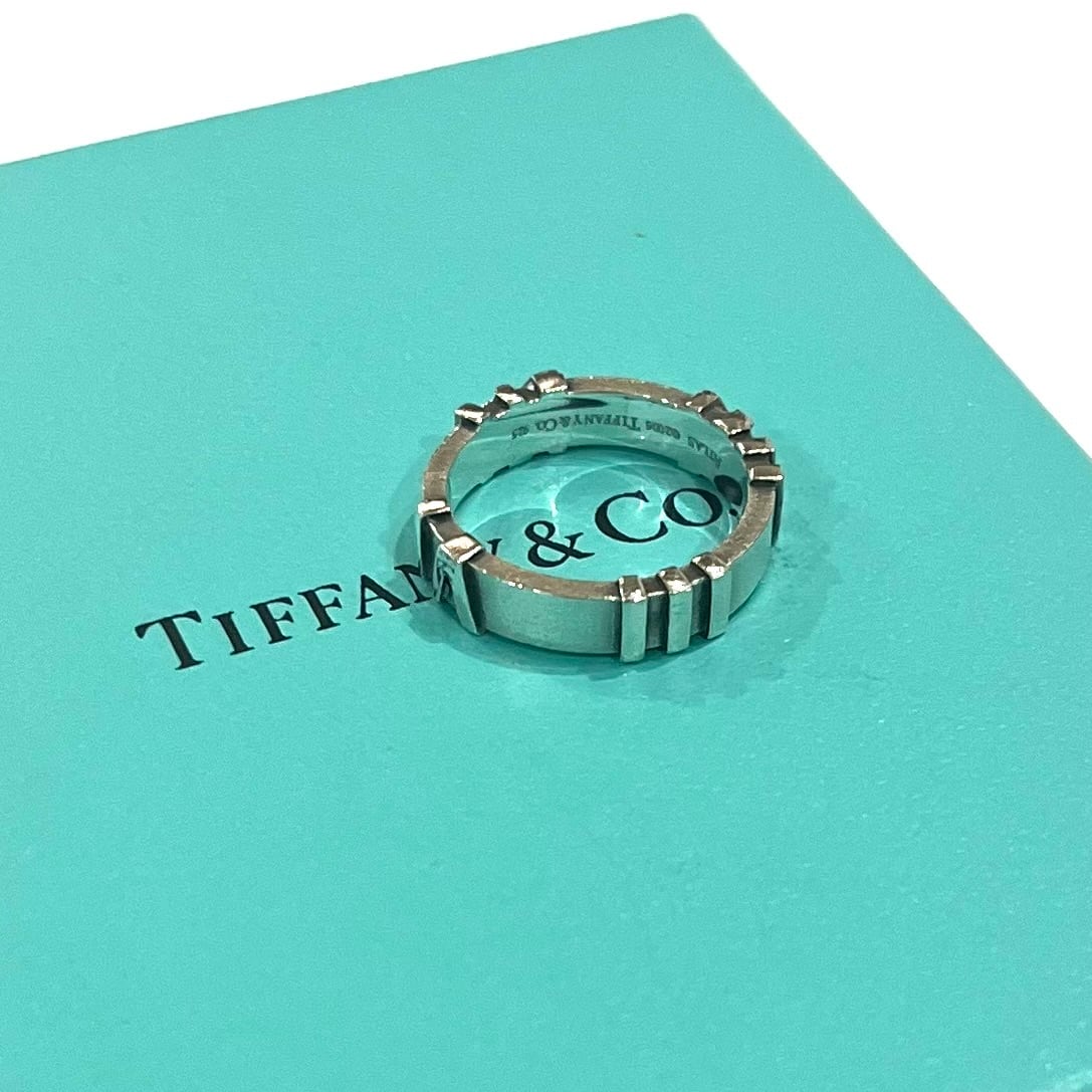 TIFFANY&CO.】【9号】1994アトラスリング指輪 2006年限定／シルバー