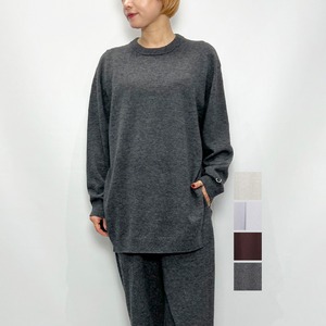 UNFIL アンフィル EX SUPER FINE WOOLEN WOOL HIGHT-GAUGE KNIT P/O WXFL-UW120 2026秋冬新作 [送料無料]