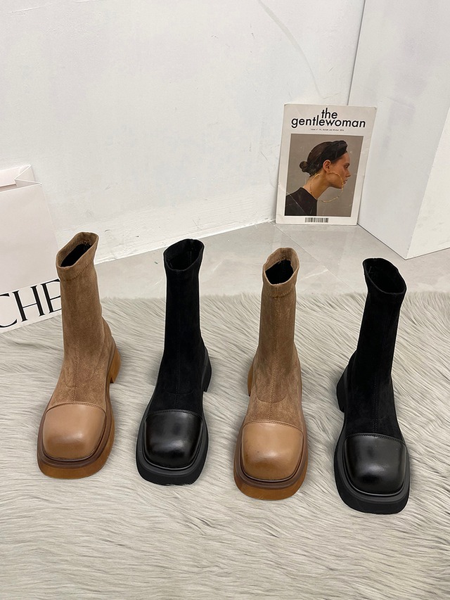 ソックス ブーツオータムウィンタースタイルスタンダード レトロ 靴 シューズ 秋物 冬物 タイツ ストッキング 部族の婦人靴36360119027