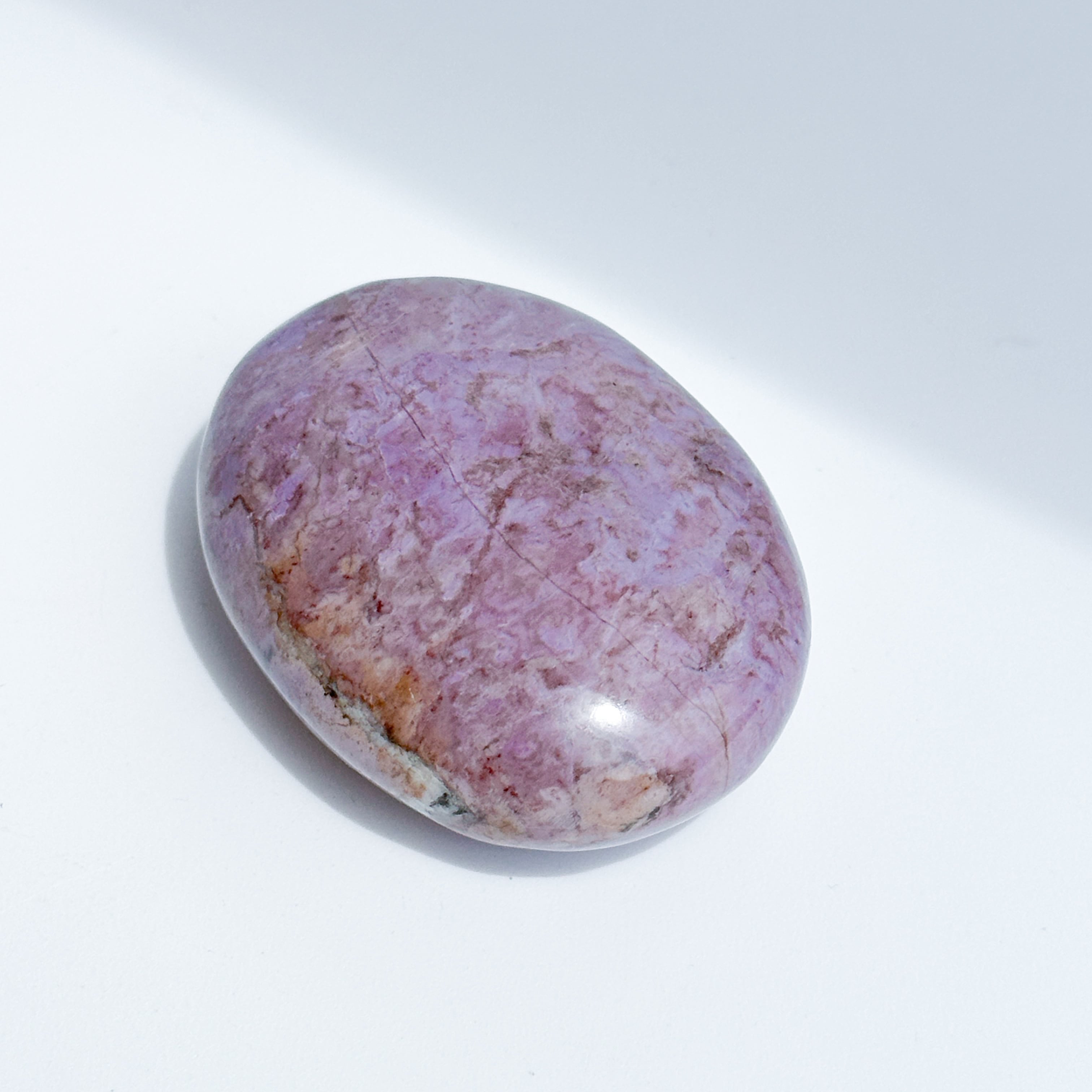 パープルジェイド パームストーン42◇Purpe Jade palm stone ◇天然石