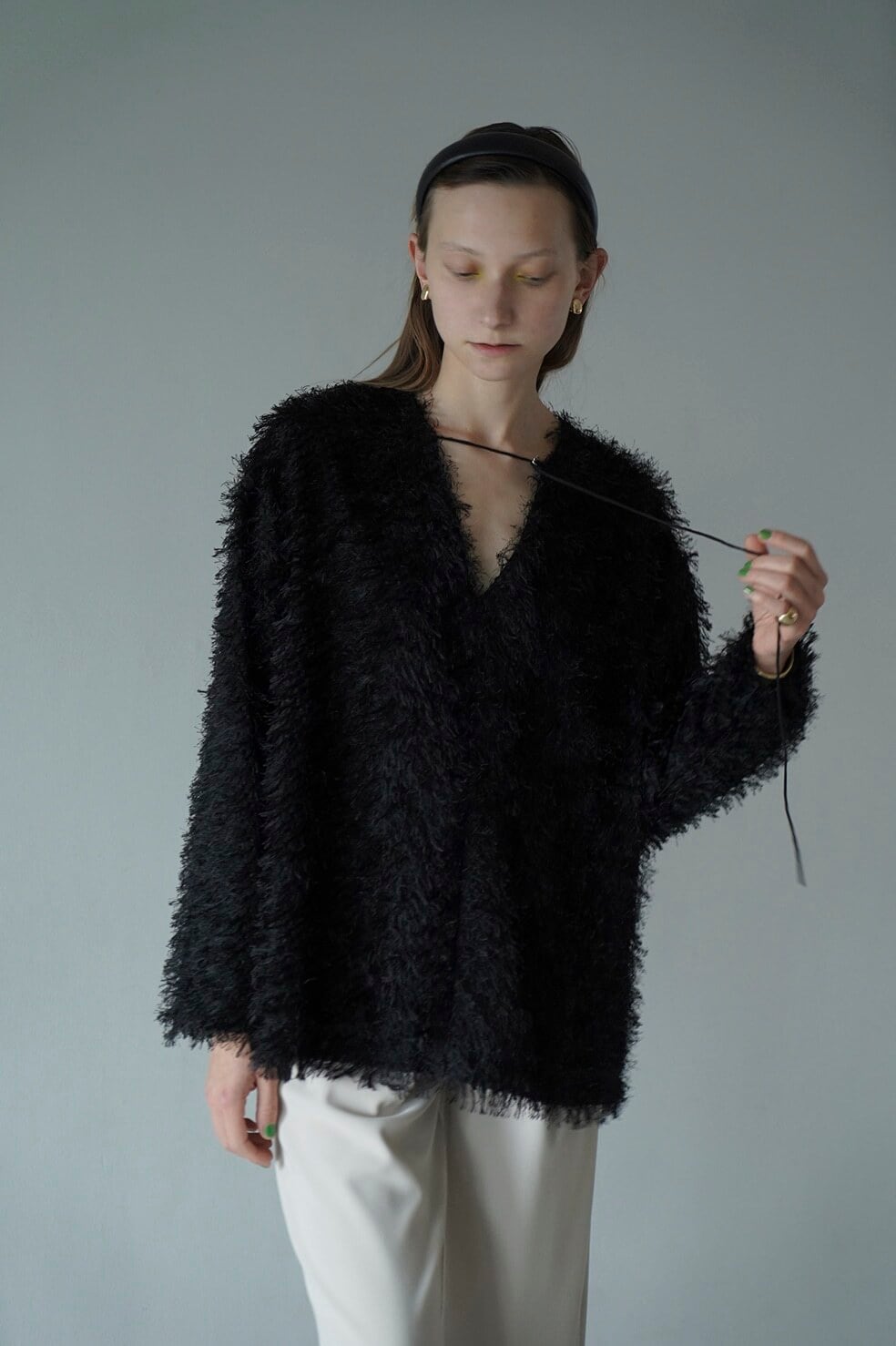 23AW】CLANE クラネ / W FACE FRINGE TOPS | TRENTオンラインショップ 