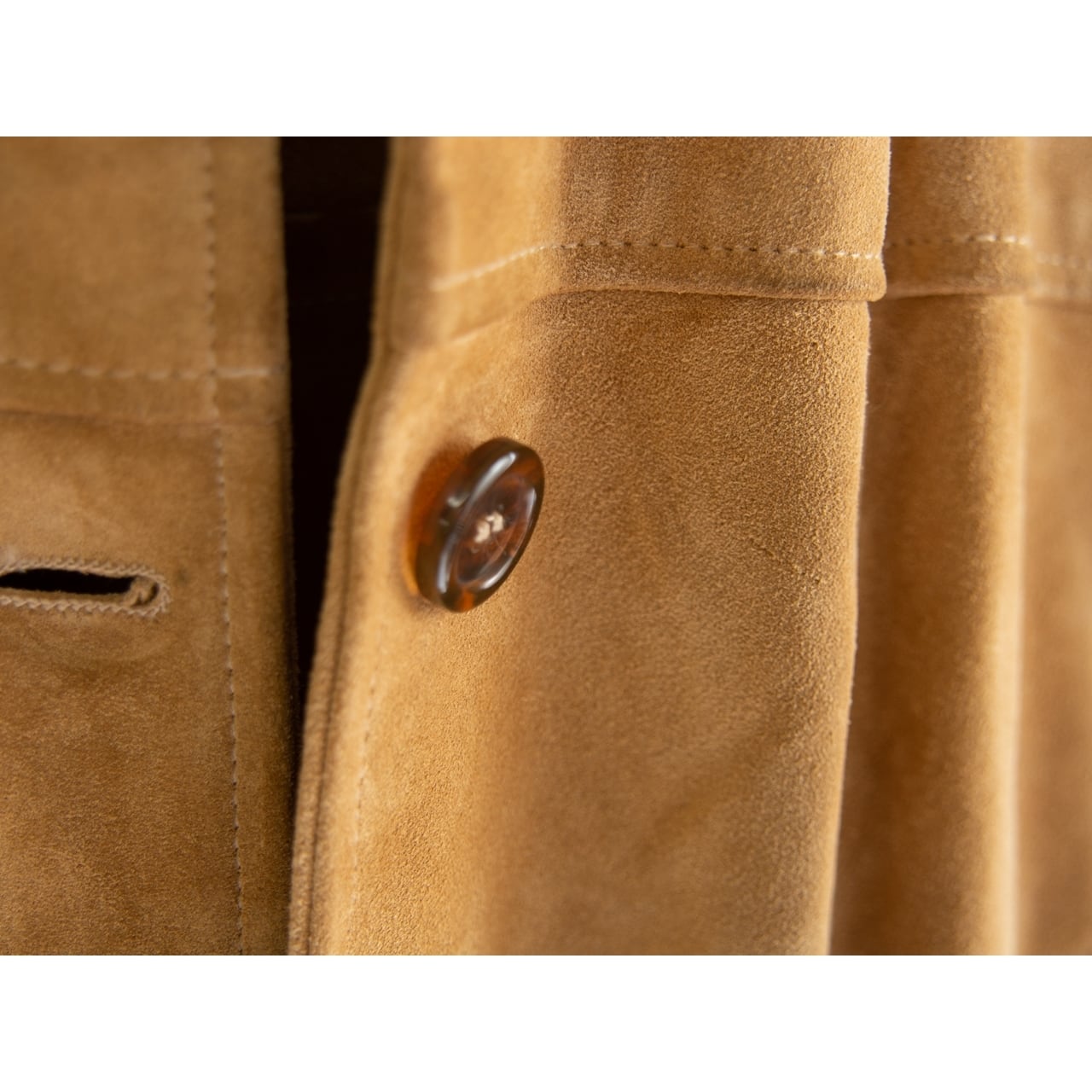 【KOOKAI】Made in France Suede Leather Belted Jacket（クーカイ フランス製 スエードレザーベルテッドジャケット）
