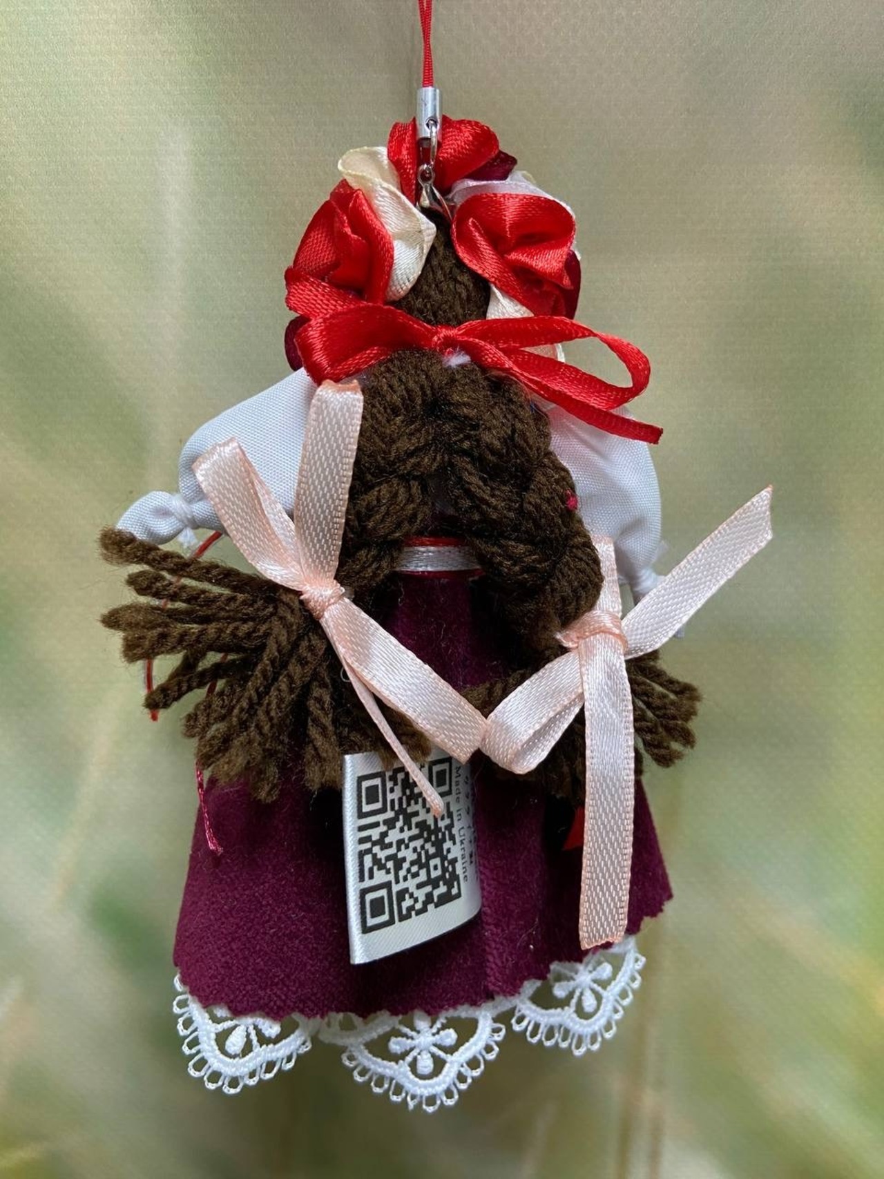 UA.Designer手作りモタンカ 12cm（ウクライナの御守り） - 4