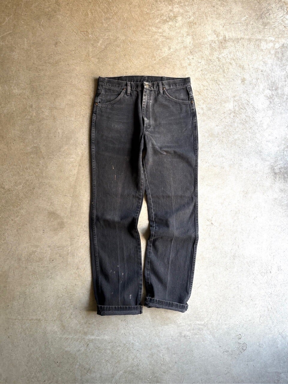 MEXICO製 90's Wrangler 936WBK “BLACK DENIM PANTS”