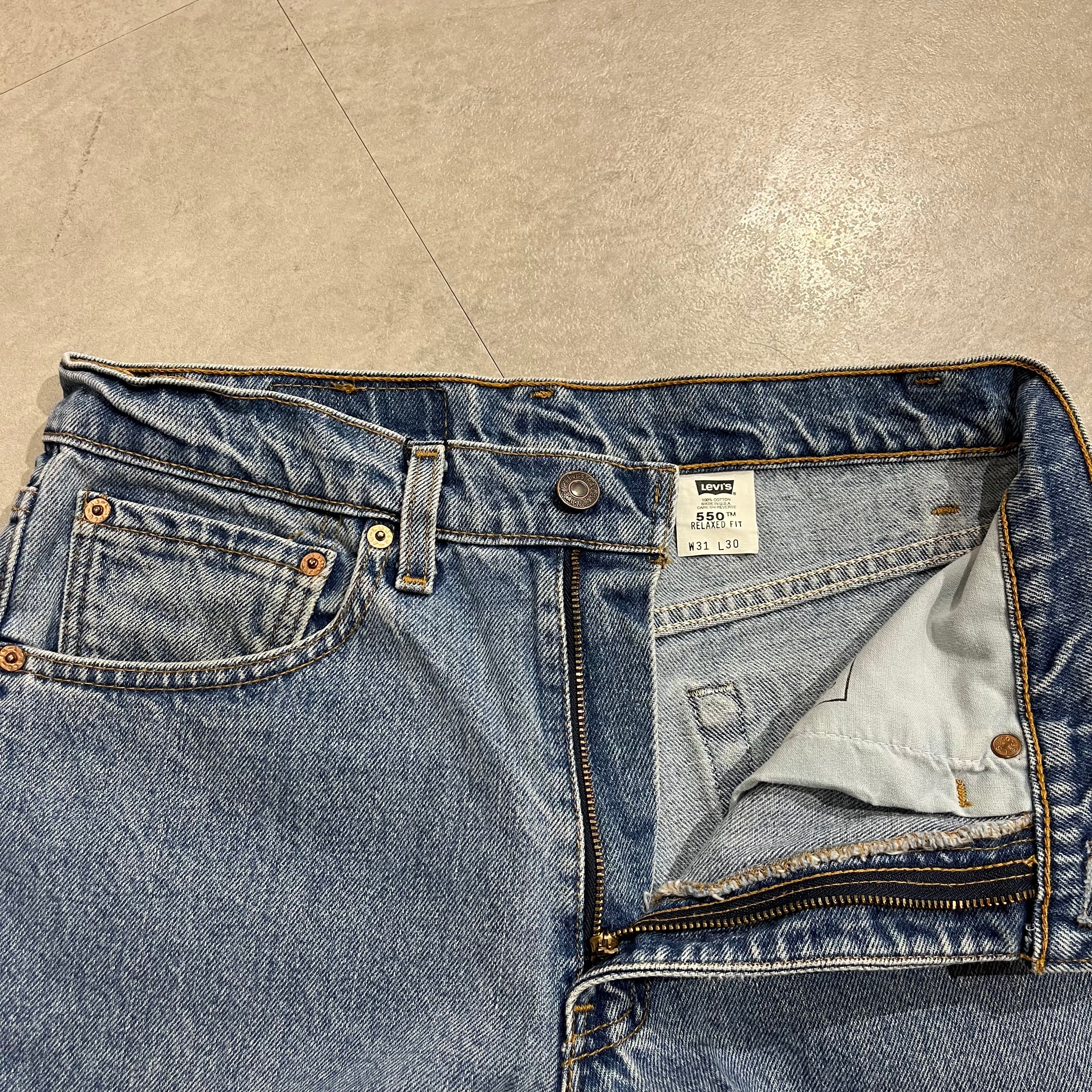 リーバイス デニム ジーンズ　levis 550 W31 L30 アメリカ製