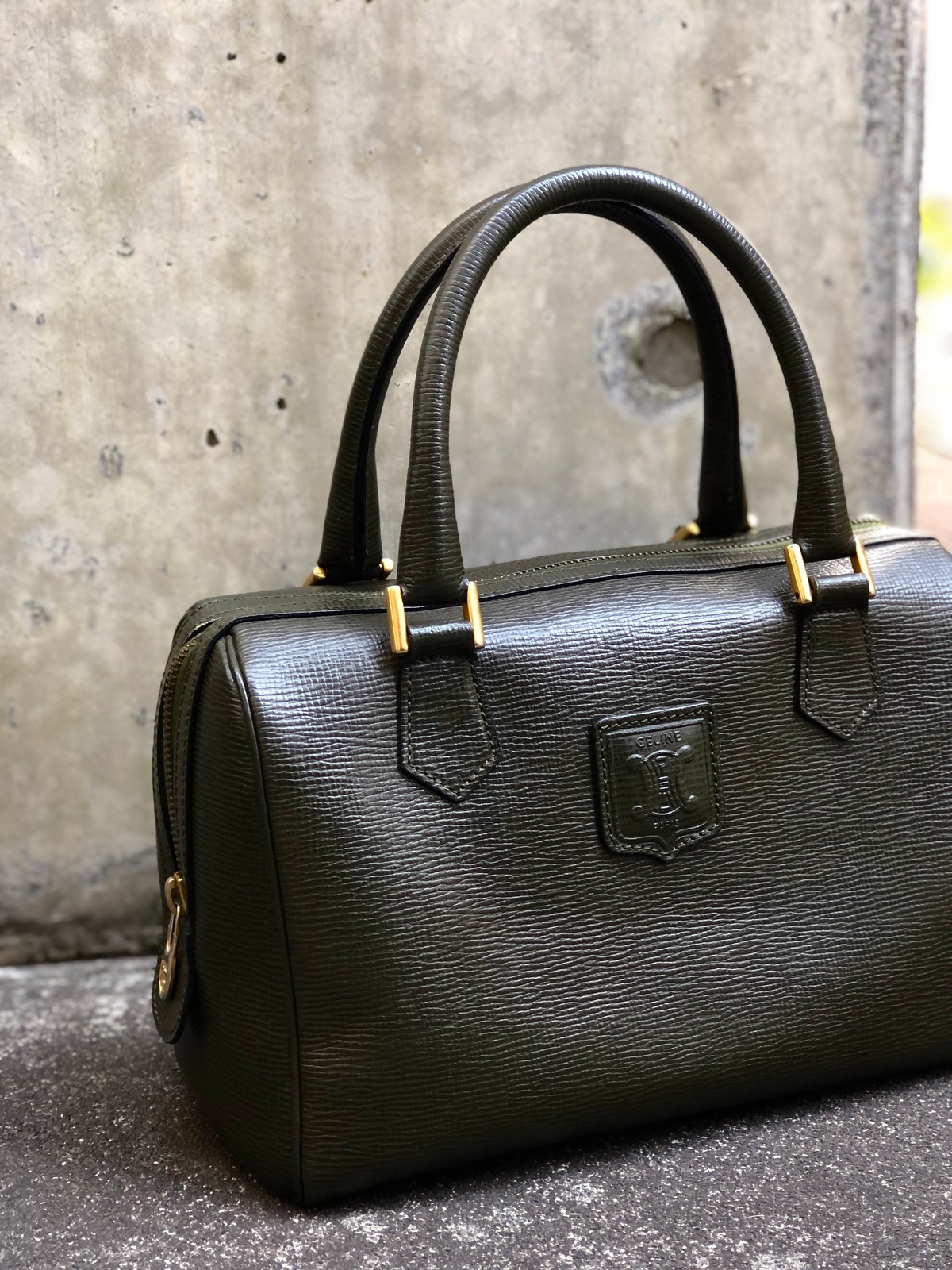 ボストンバッグ ルド金具 オールドセリーヌ 11/13に値下げします美品