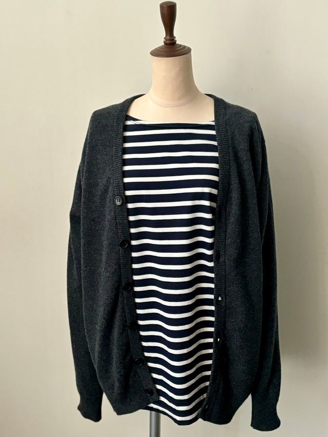 wool acryl fooded sweater