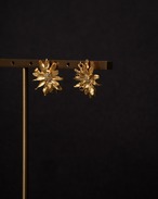 〔K18YGP〕ひまわり ピアス