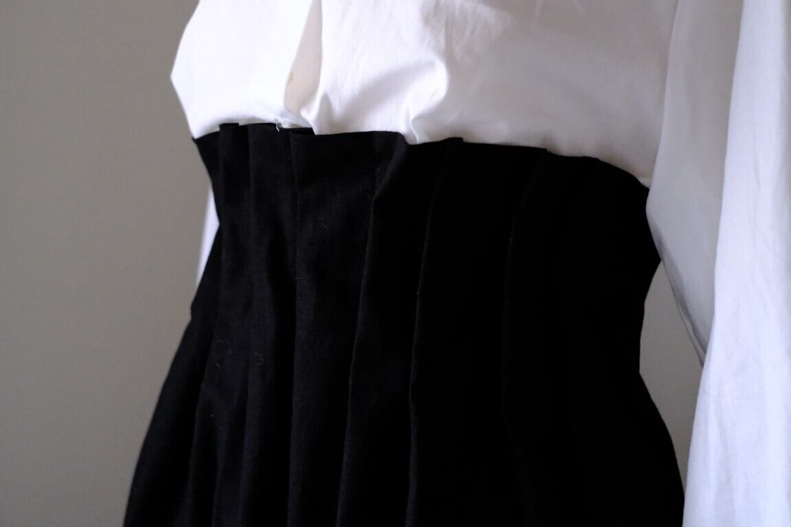 タックスカートとベルトのセット CL-099(BK)