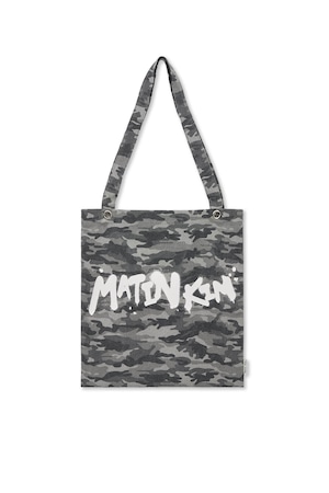 [Matin Kim] MATIN CAMOUFLAGE ECOBAG IN GREY 正規品 韓国ブランド 韓国通販 韓国代行 韓国ファッション マーティンキム matinkim 日本 店舗