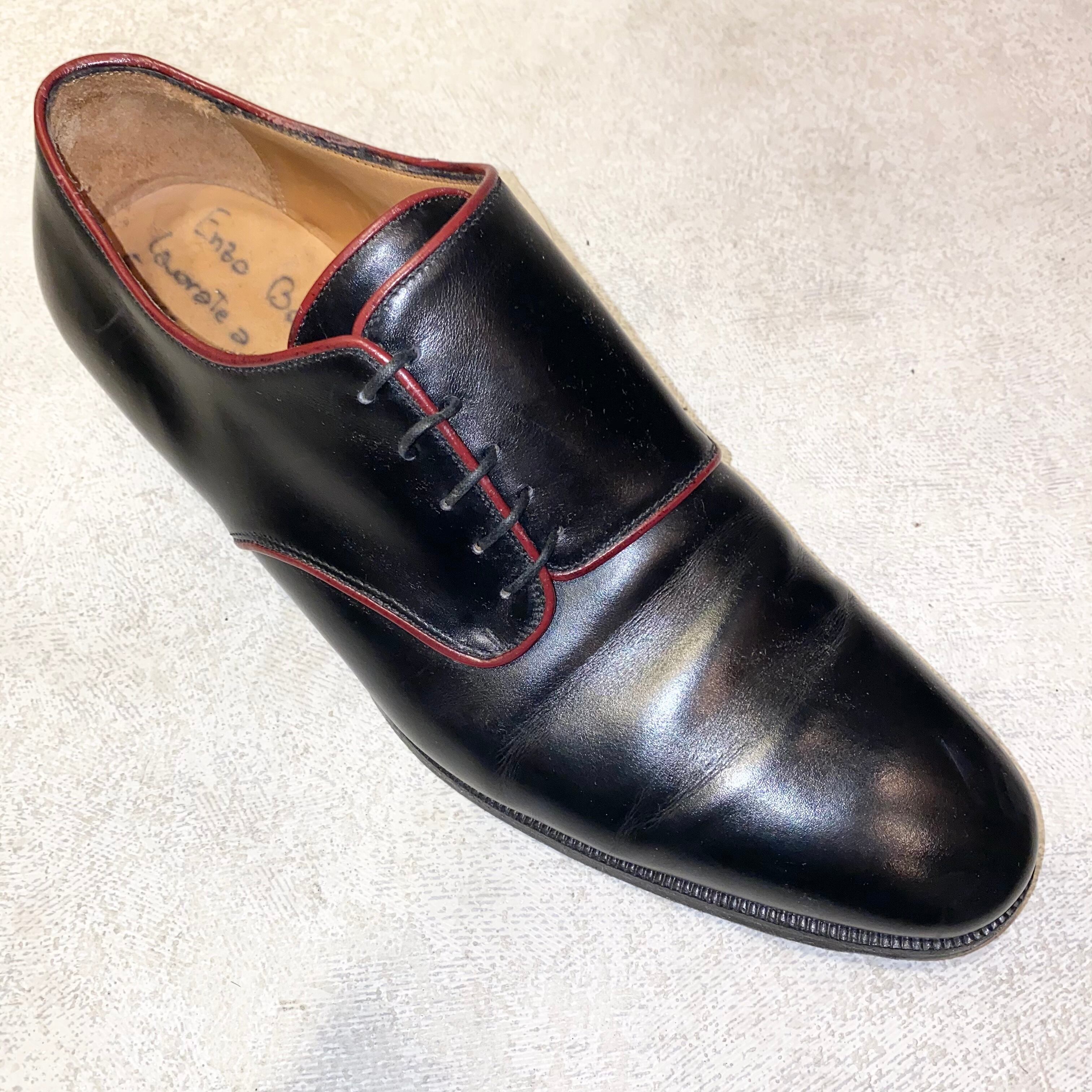 ENZO BONAFE side lace bespoke shoes | NOIR ONLINE