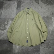 bootleg linen shirt khaki