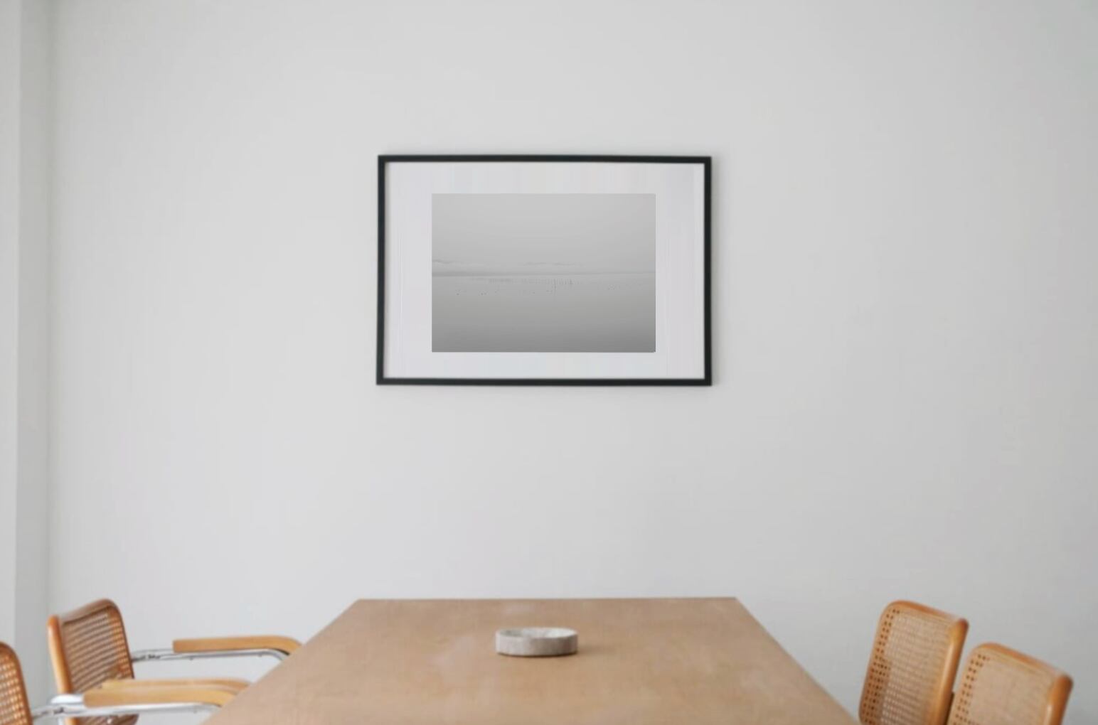 Shinjiko #1 black wooden frame 63cm×93cm付き ( LL )