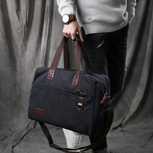 Canvas Square Compact Boston Bag / キャンバス スクエア コンパクト ボストン バッグ
