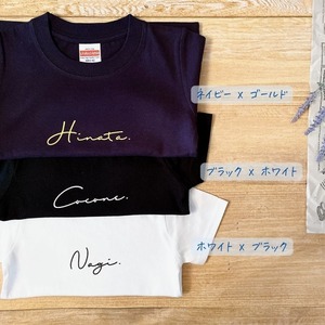 ＼ 名入れ ／　半袖Tシャツ キッズ ssdot 名前 名前入り ロゴT