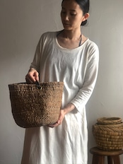 A HOPE HEMP | 単糸天竺《ヘンプ × コットン》 DROP SHOLDER LOOSE OPドロップショルダー ルーズ ワンピース