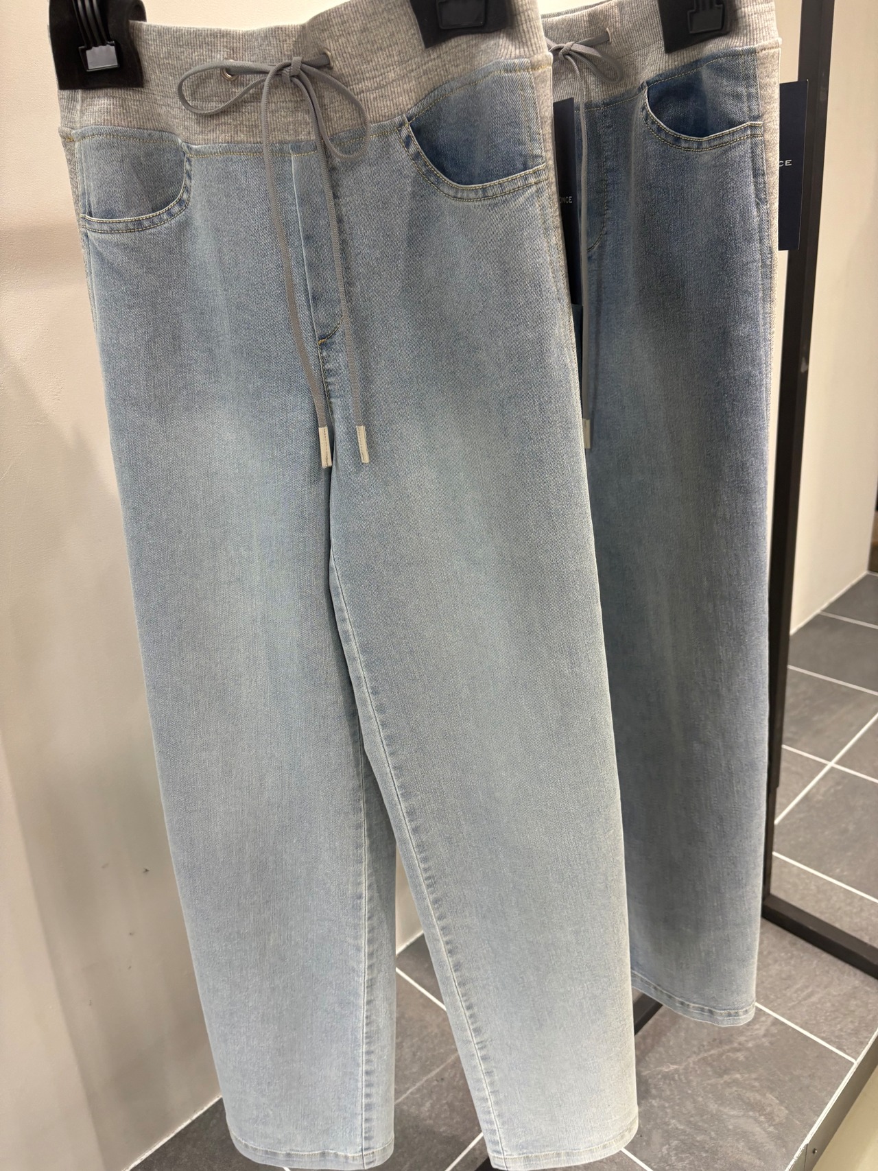 ROBE  サイドライン切り替え　デニムパンツ　611603