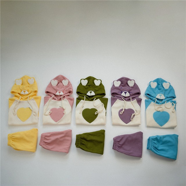 【KID】カジュアル可愛いパーカー&レギンスセット