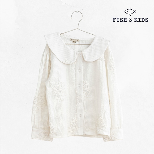 FISH & KIDS / FLOWERS  ROMANTIC BLOUSE