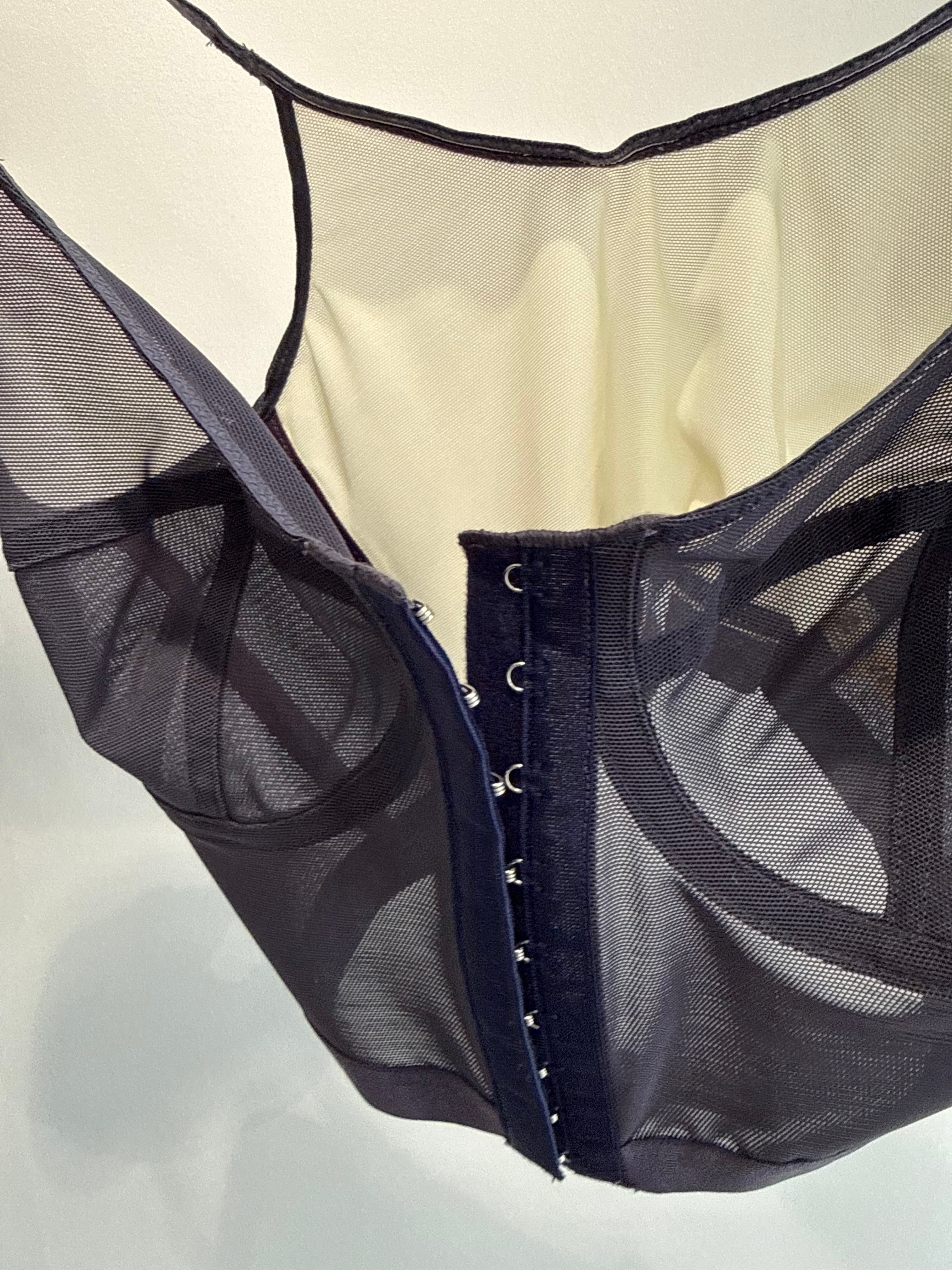 OVERNEATH/Bustier036N ネットビスチェ NAVY×LEMON | stoa｜アパレル