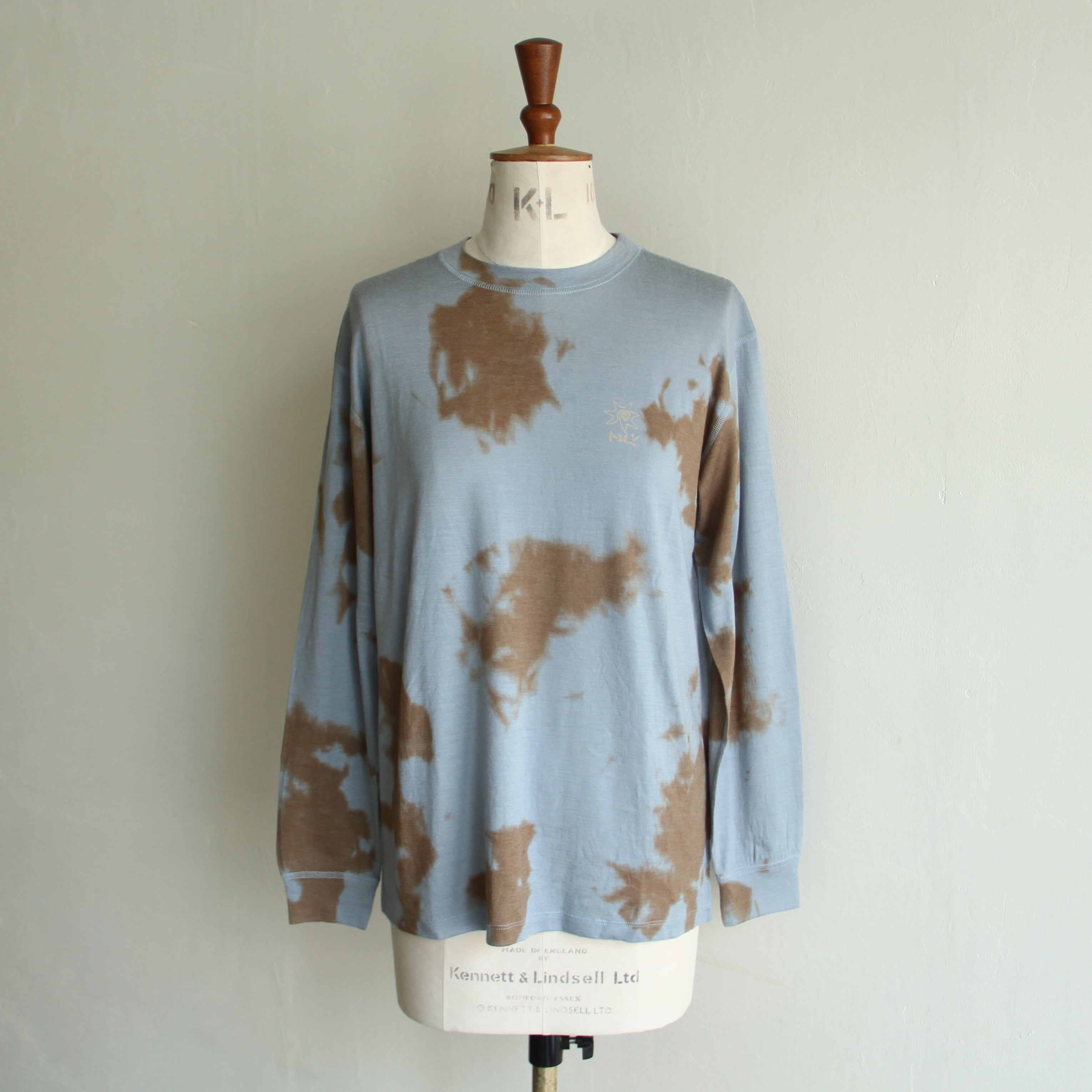 PHEENY Merino wool dyed long sleeve tee