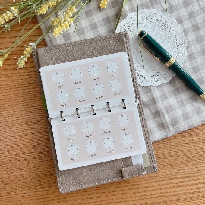 マイクロ5サイズ/マンスリー時計リフィル