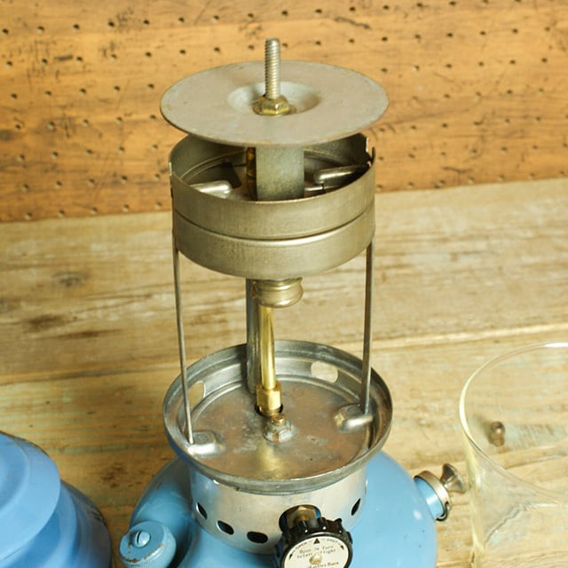 シアーズ シングルマントル ビンテージ ランタン ブルー 1971年2月