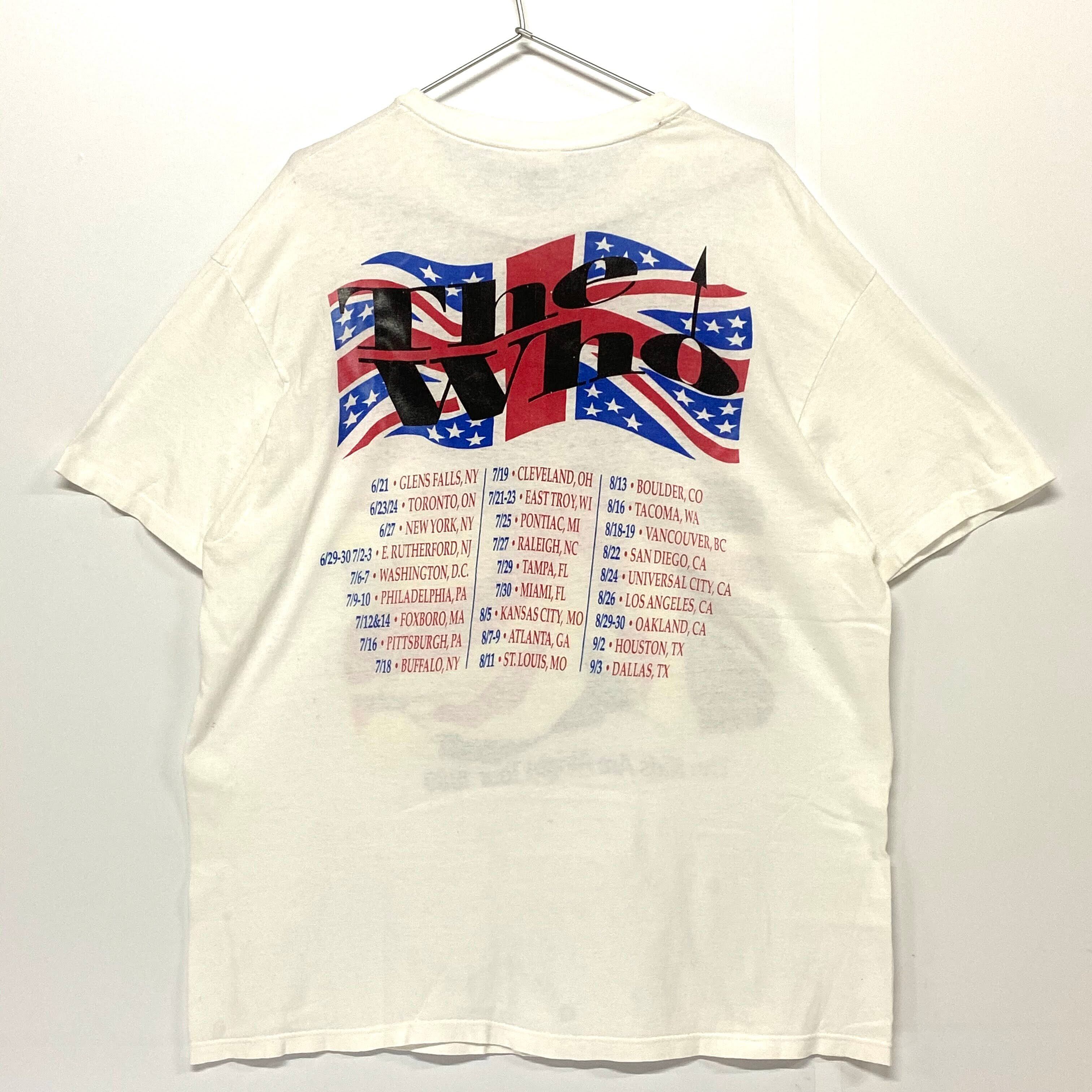 THE WHO ツアー Tシャツ 半袖 バンドT 90s