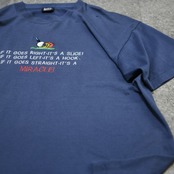 90's golf embroidery tee