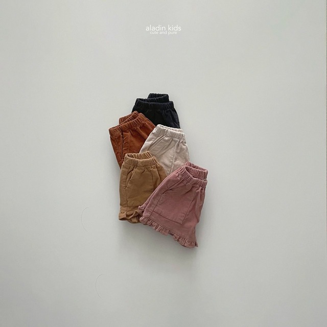 ［即納］aladin daily frill pants