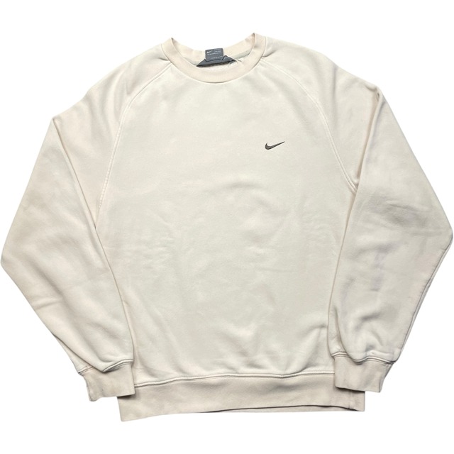 《M》NIKE ナイキ スウェット ワンポイントロゴ ホワイト no.9583