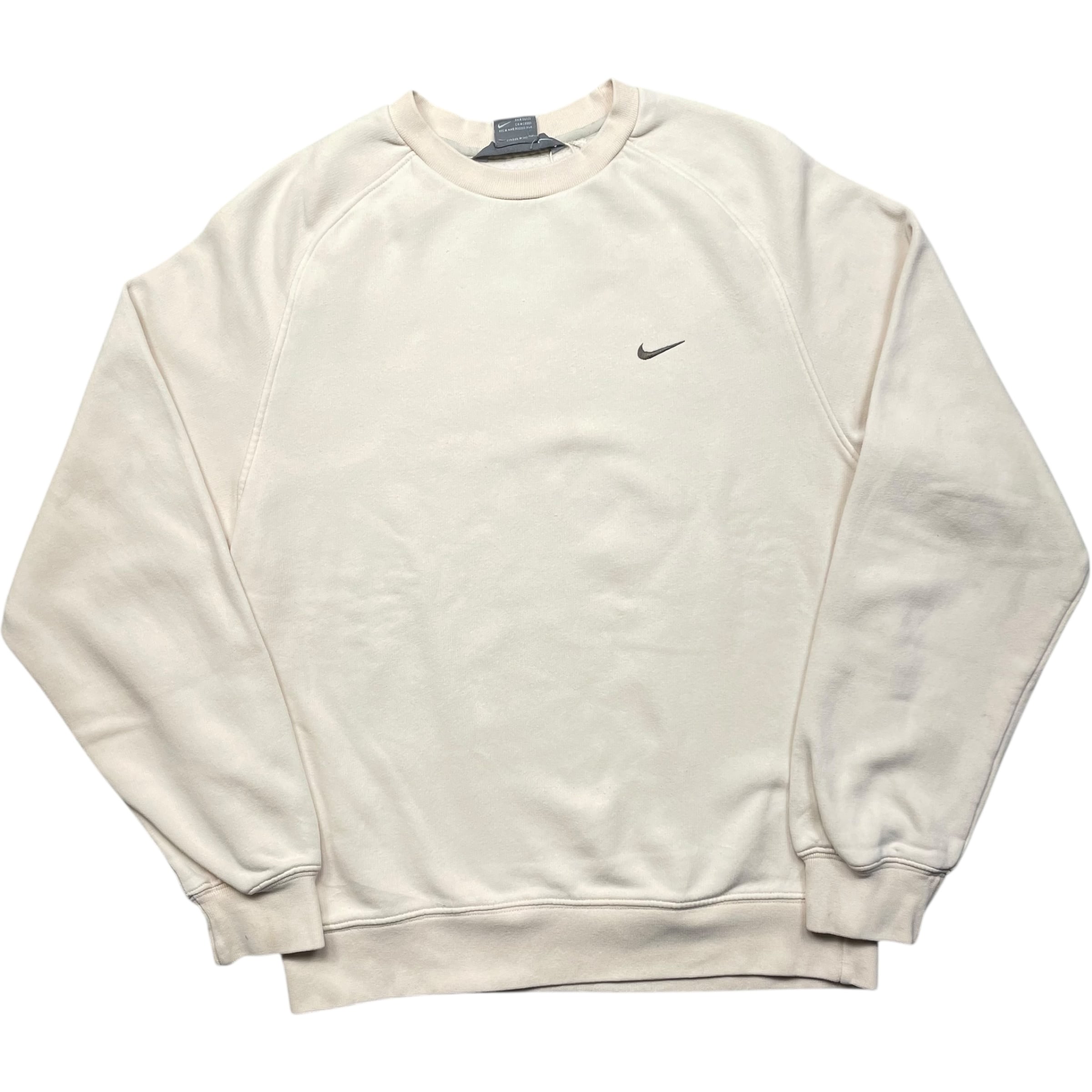 《M》NIKE ナイキ スウェット ワンポイントロゴ ホワイト no.9583