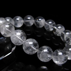 ファーデンクォーツ 水晶 ブレスレット 13mm 一点物 おまかせ便 111-22596