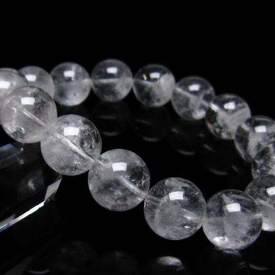ファーデンクォーツ 水晶 ブレスレット 13mm 一点物 おまかせ便 111-22596