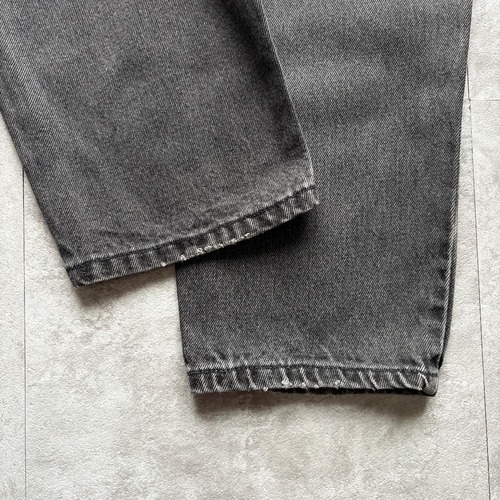 【W32 L30】90s USA製 levi's ブラック 550 詳細写真17
