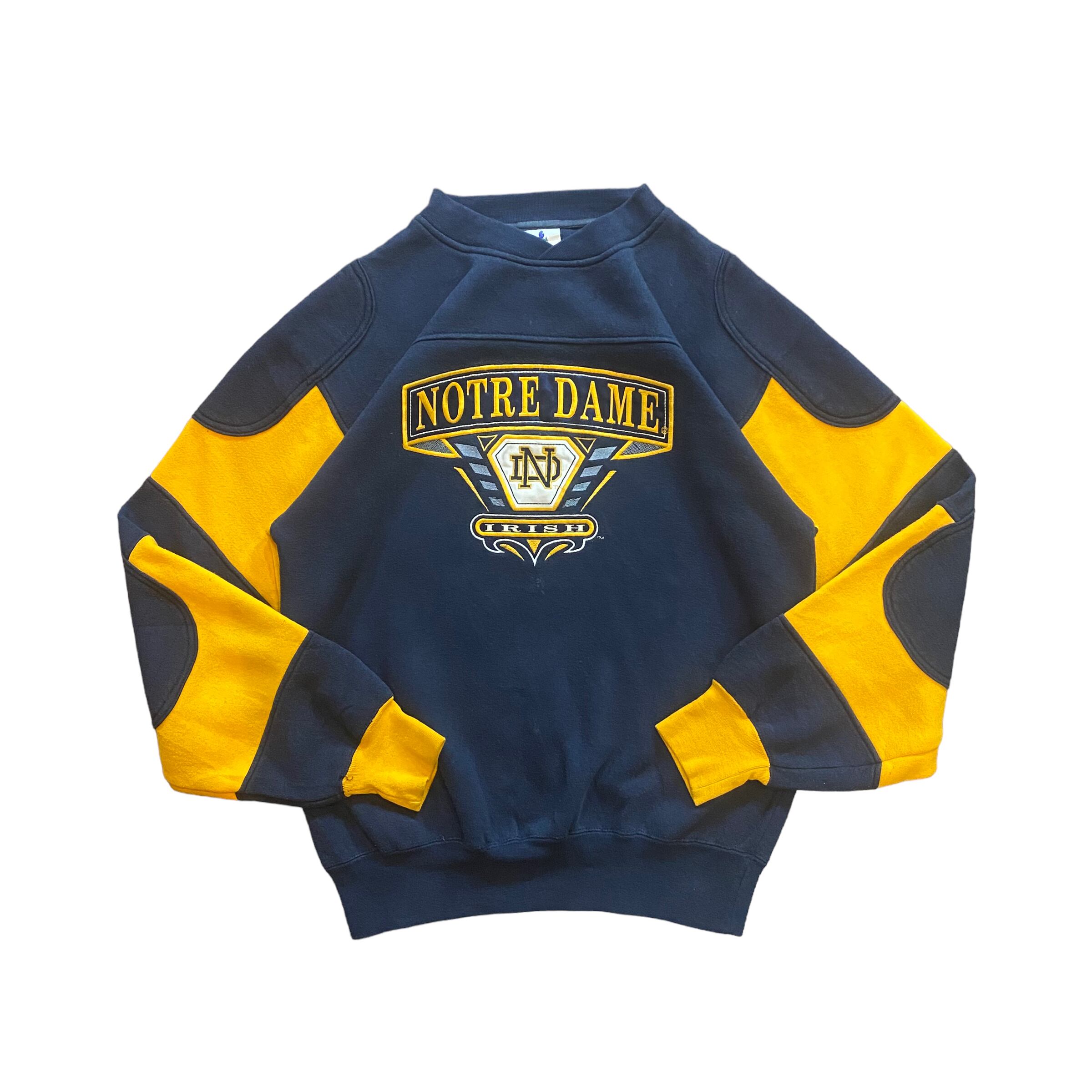 Notre Dame 90's スウェット M カレッジ 刺繍 ヘビーオンス