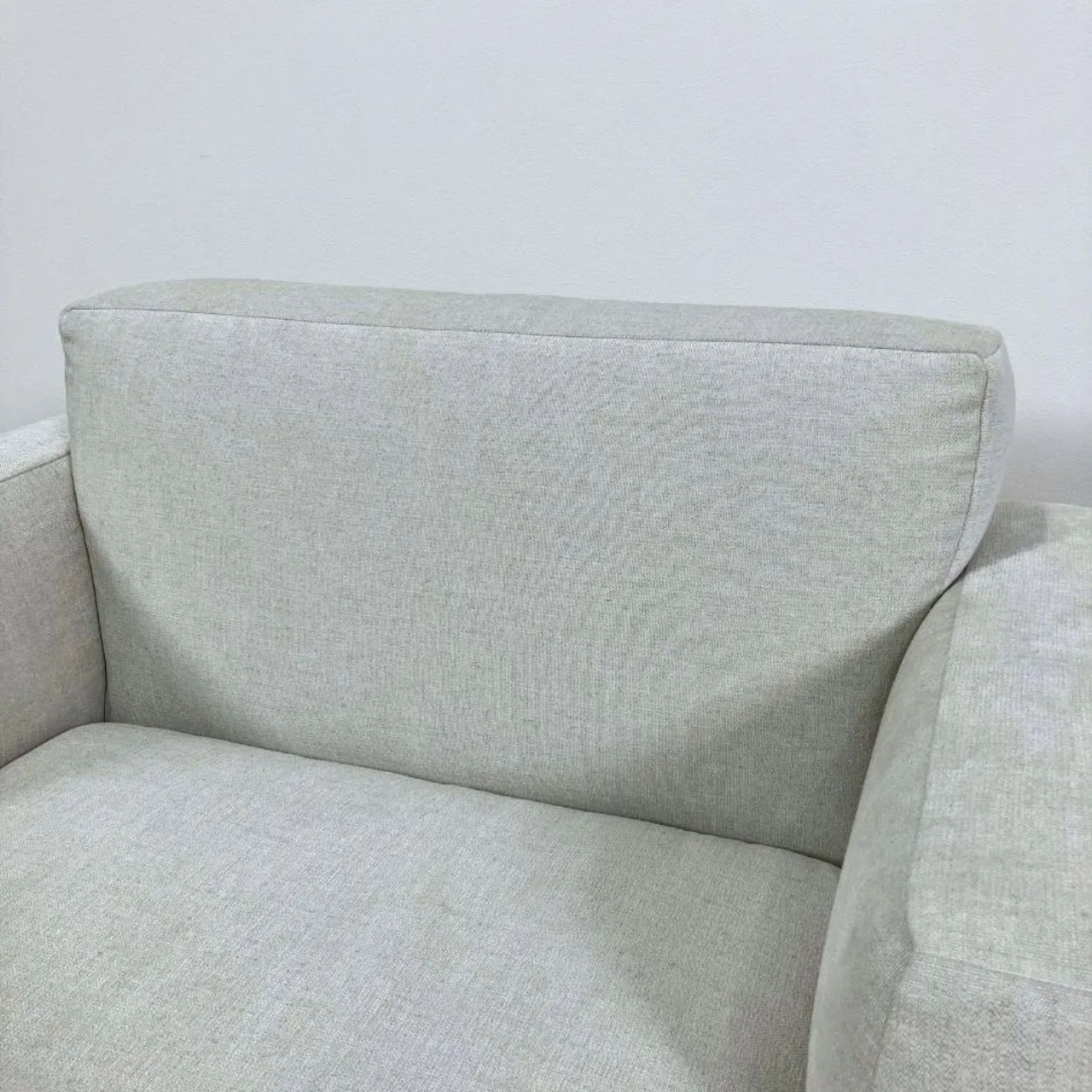 KARIMOKU CASE A-S01 1 SEATER カリモク ケース 1人掛けソファ ナチュラル ナラ ピュアオーク【中古】【200サイズ】