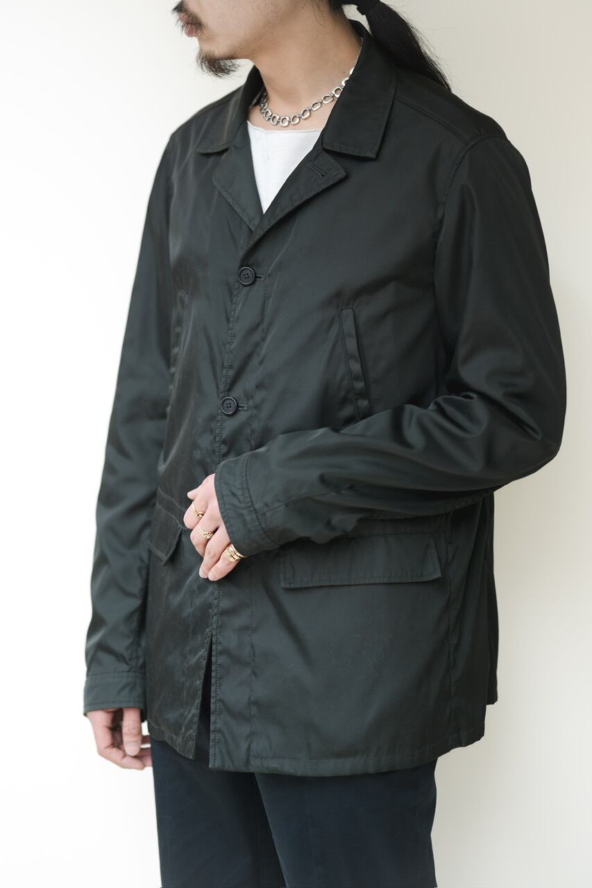 10AW] PRADA Linea Rossa “Black Line” Nylon Field Jacket