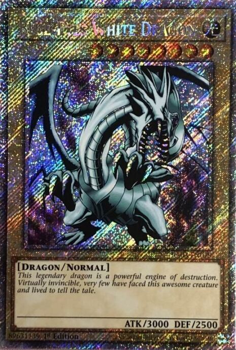 【B+ランク】青眼の白龍(RA03 英語版(プラチナシク)