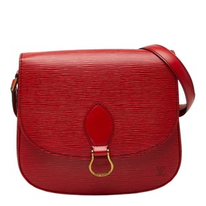 ルイ ヴィトン エピ サンクルー 斜め掛け ショルダーバッグ M52197 カスティリアンレッド レザー レディース LOUIS VUITTON 【中古】
