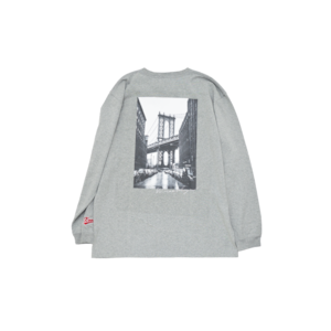 K’rooklyn Long T-Shirt × cherry chill will. - Gray