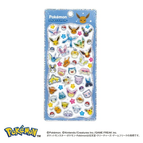 ポケモン プチドロップステッカー フェイス2