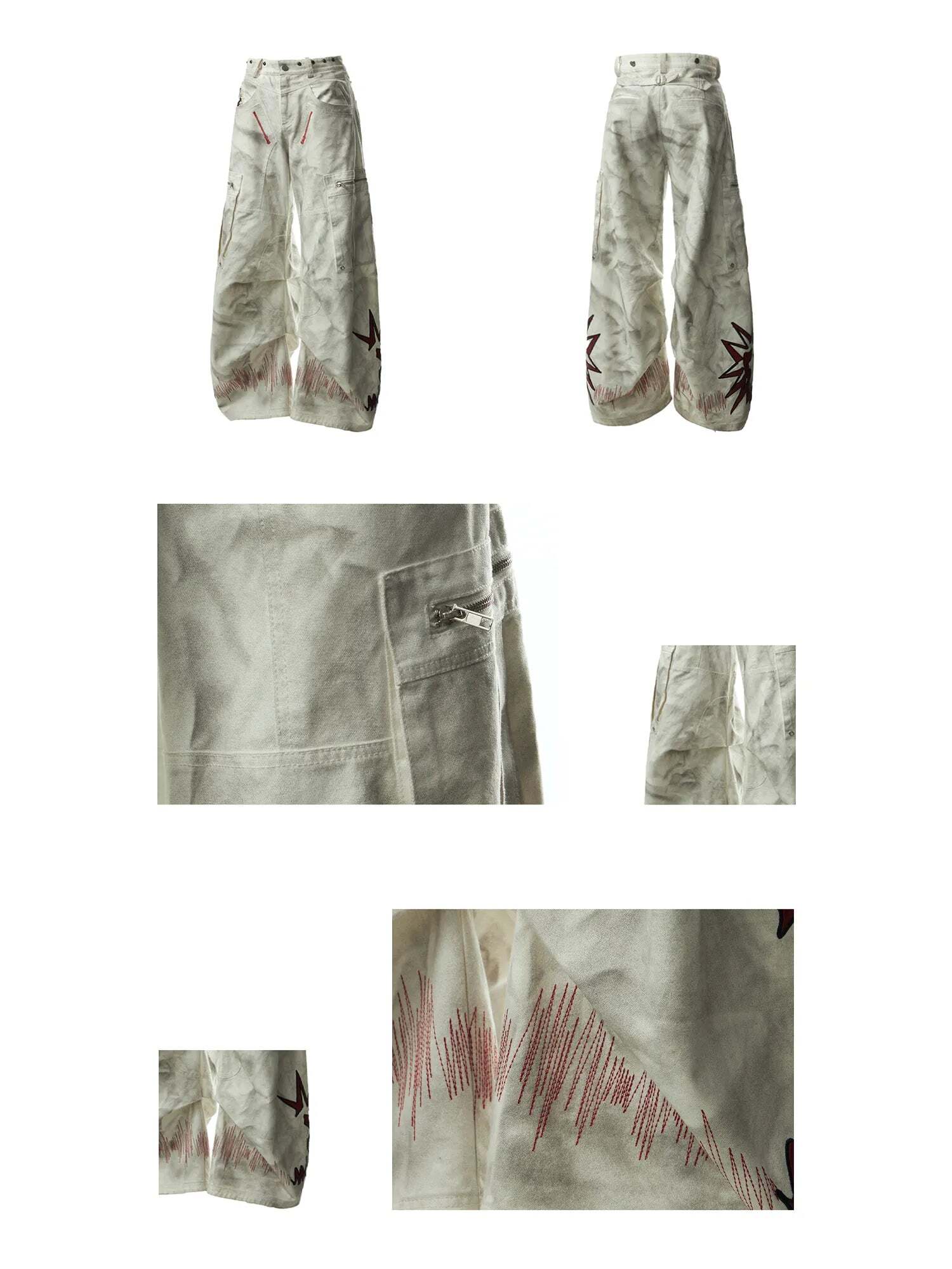 EMOBROTHER】Removable Wide-Leg Overall Pants | P3398STORE