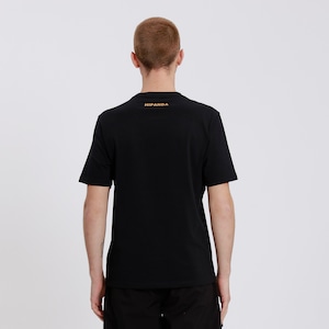 送料無料 【HIPANDA ハイパンダ】メンズ Tシャツ MEN'S  GOLD PRINT SHORT SLEEVED T-SHIRT / WHITE・BLACK