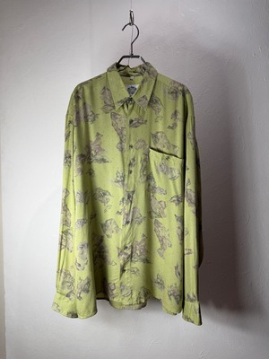 90s EUR Art Pattern Design Shirt